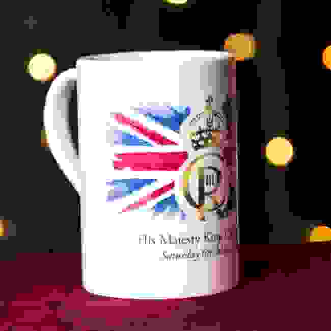 Personalised Coronation Coffee Cup - Design 2