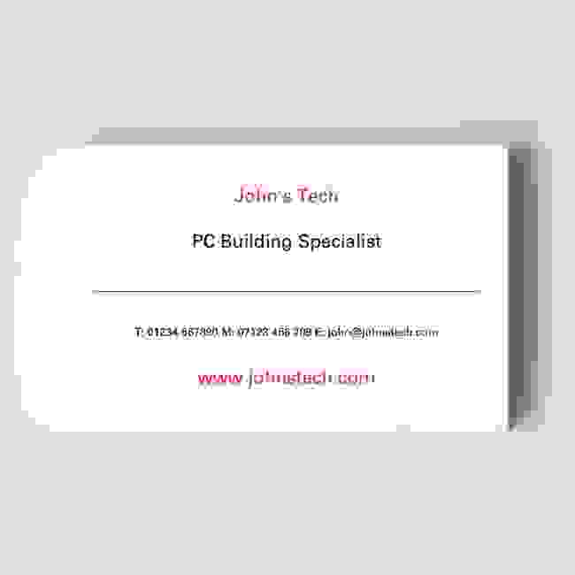 Classic Design Your Own Business Card