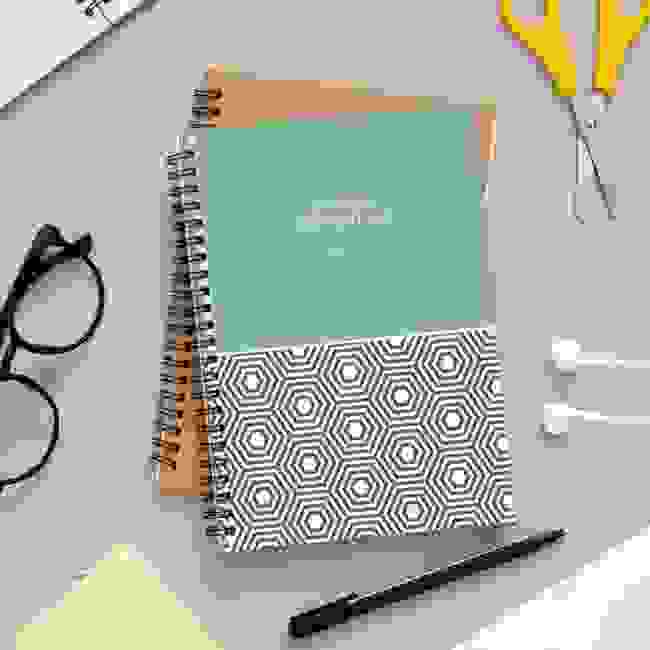 A4 Geometric Notebook