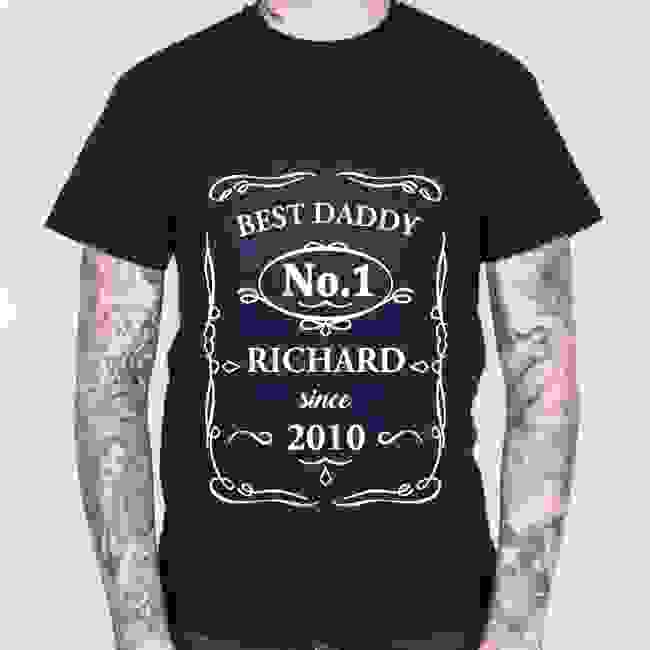 Personalised Best Since Father's Day T-Shirt