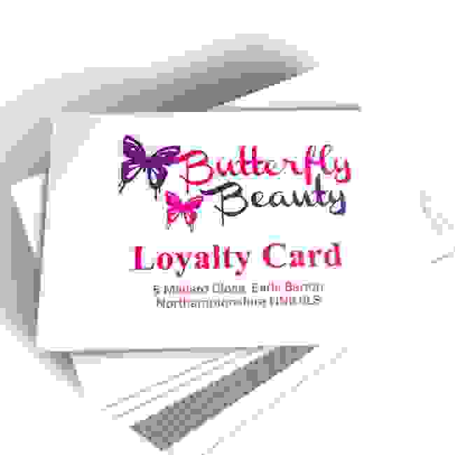 Appointment Card With Personalised Logo