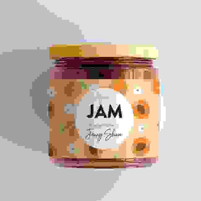 Apricot - Jam Jar Labels