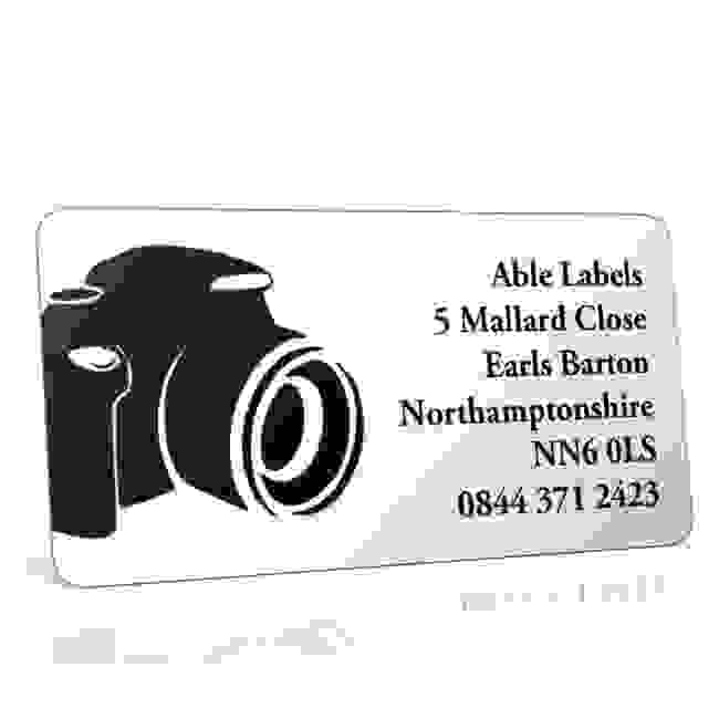 Pre Designed Camera Address Label on A4 Sheets