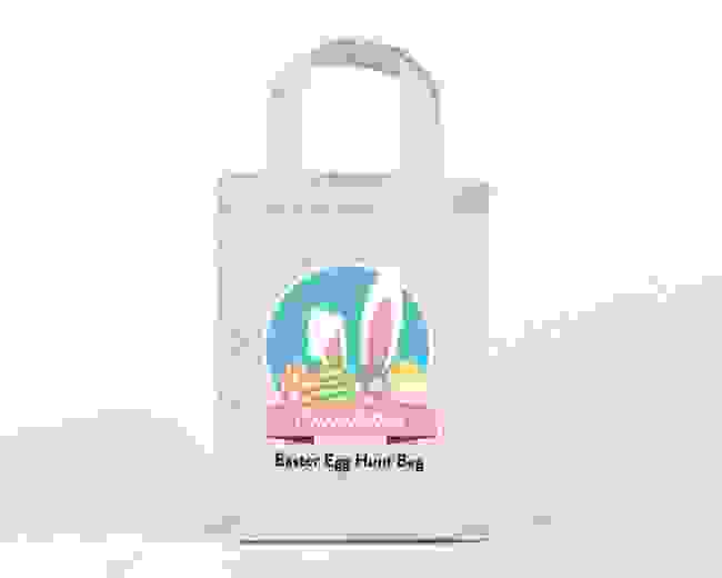 Personalised Easter Egg Hunt Bag - Eggs & Ears