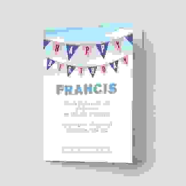 Bunting - Party Invitations