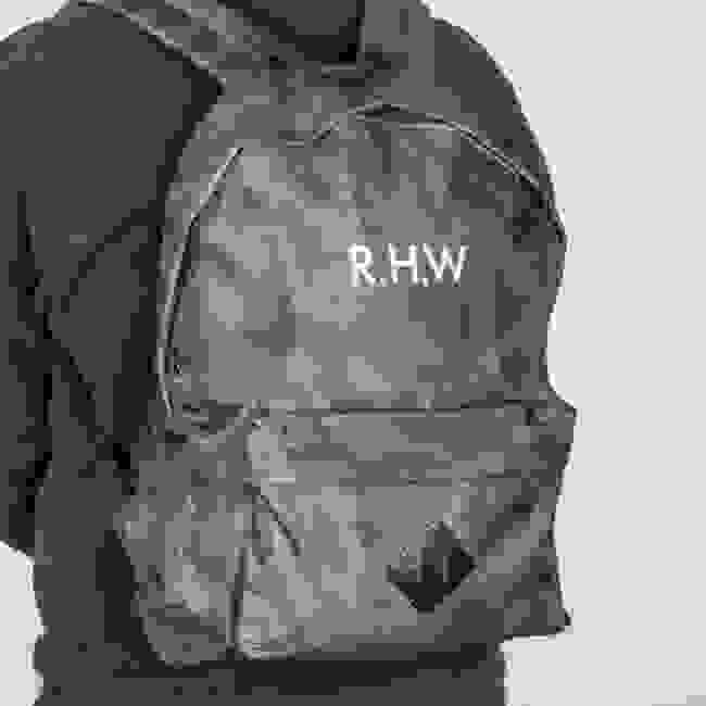 Personalised Embroidered Camo Ruck Sack