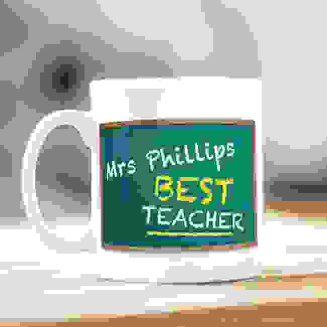 Chalkboard Teacher Mug - Front