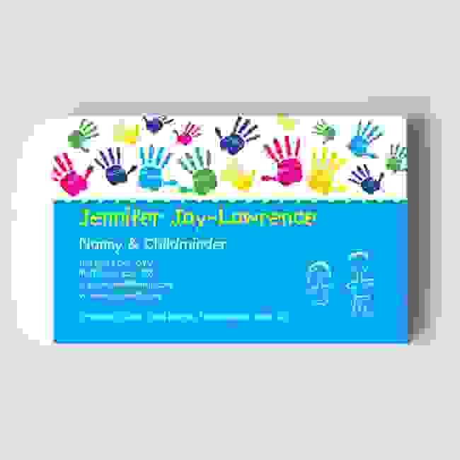 Childminder Templated Business Card 2