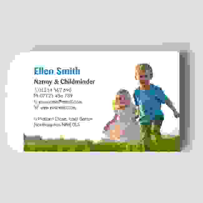 Childminder Templated Business Card 1