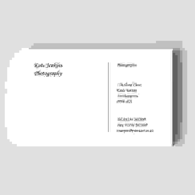 Classic Style B Business Card