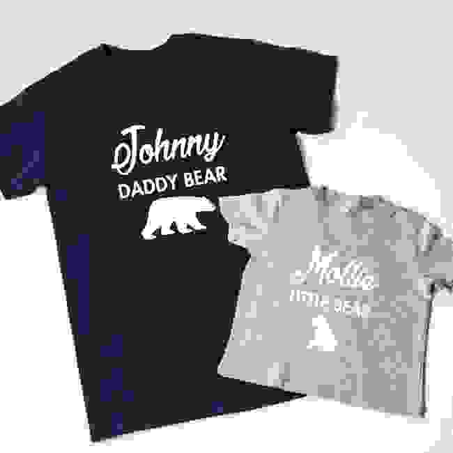 Daddy/Mummy Bear Baby Bear Family T-Shirt