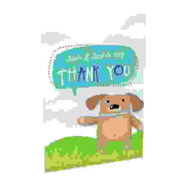 Puppy - Thank You Card