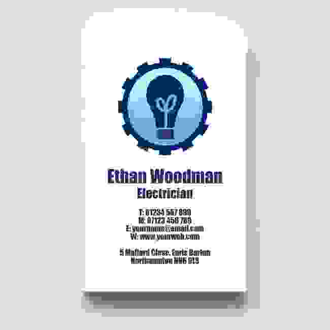 Electrician Templated Business Card 1