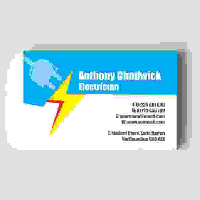 Electrician Templated Business Card 2