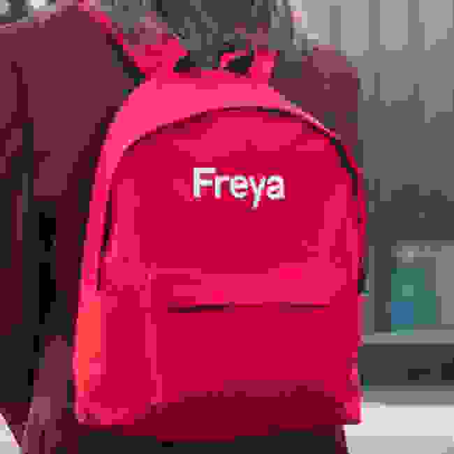 Personalised Embroidered Backpack