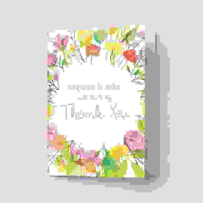 Flowers - Thank You Cards