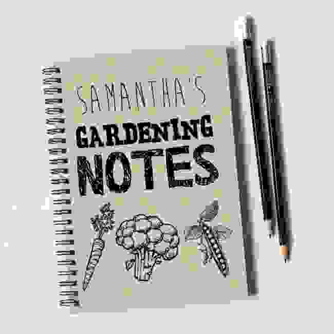 Gardening Notebook Gift Set