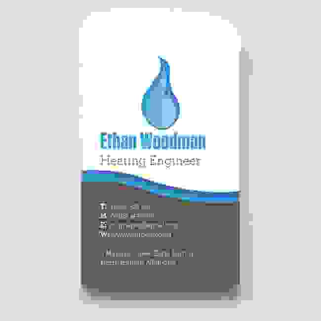 Plumber Templated Business Card 3