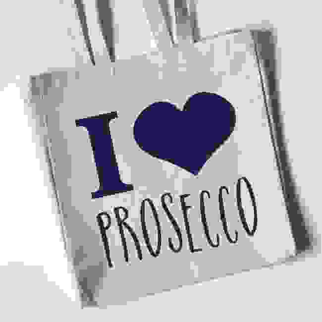 Personalised Tote Bag - I Love "Prosecco"