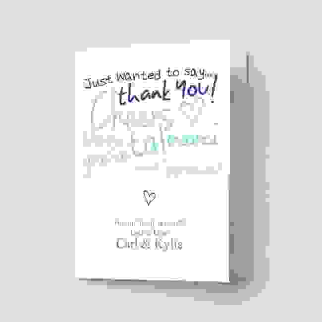 Thanks - Thank You Card