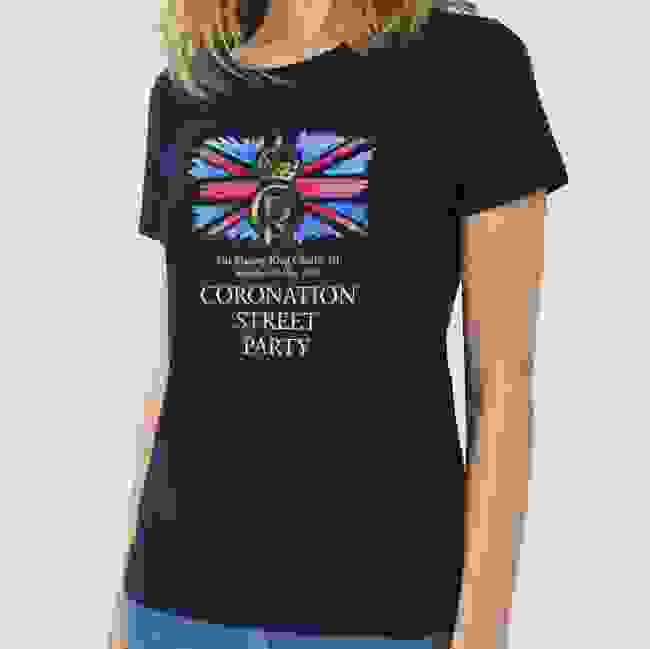 Personalised Coronation Ladies T-Shirt