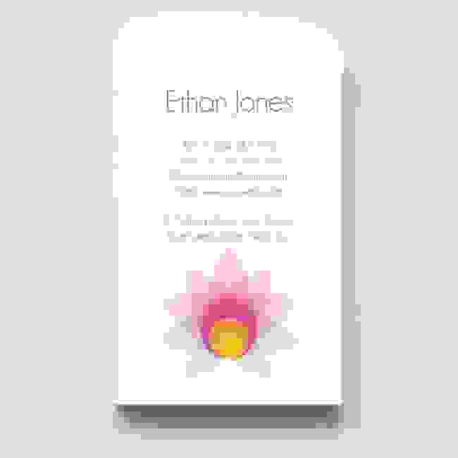 Yoga/Fitness Templated Business Card 1