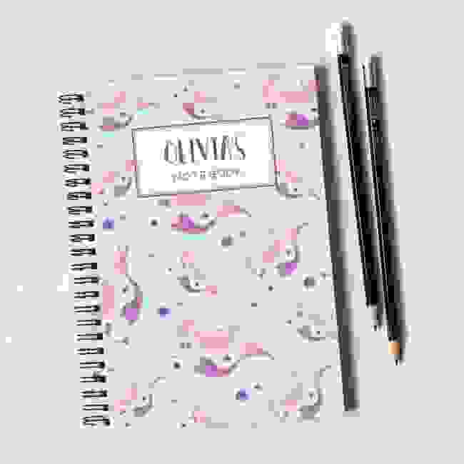 Mermaid Pattern Notebook & Pencil Gift Set