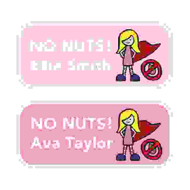 No Nuts - Allergy Labels - Style 4