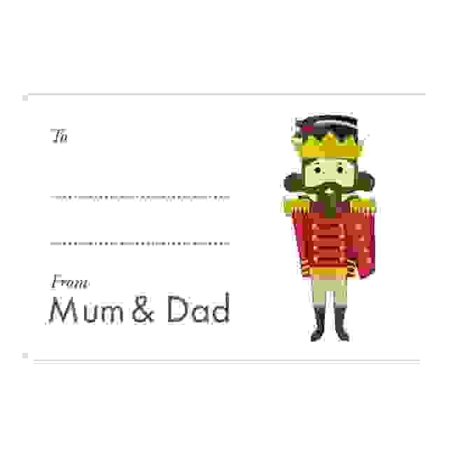 Toy Soldier (Nutcracker) Gift Labels
