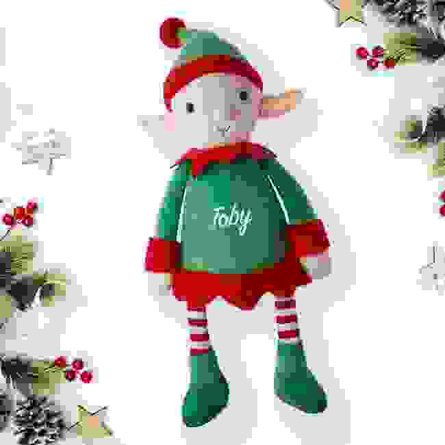 Personalised Soft Elf Toy