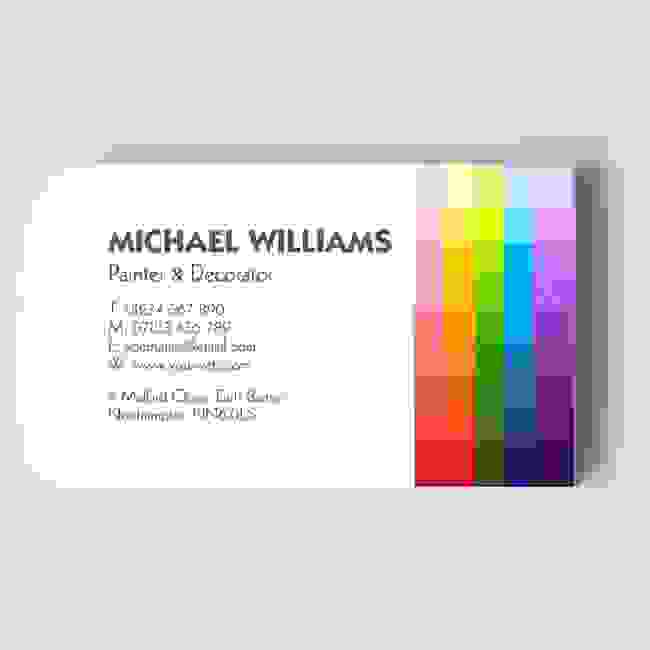 Painter & Decorator Templated Business Card 2
