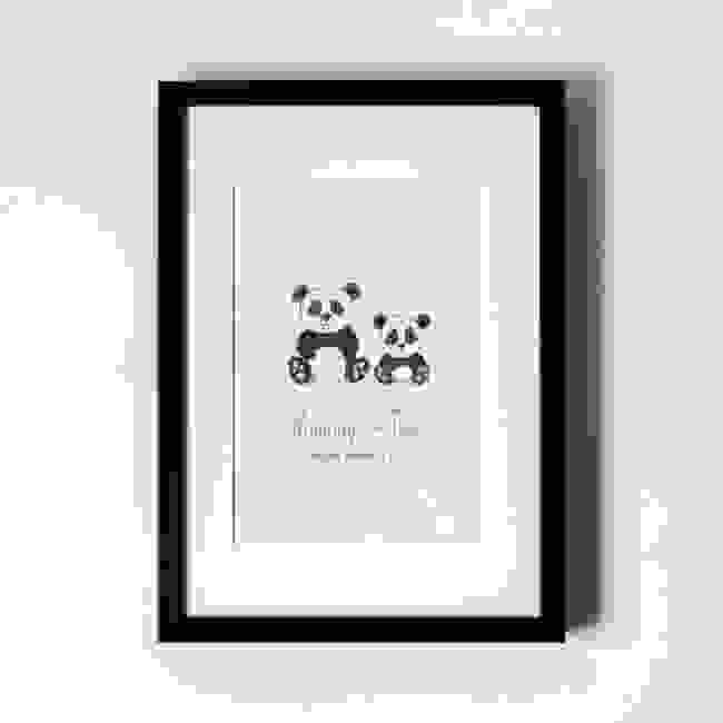 Panda - Personalised Art Print