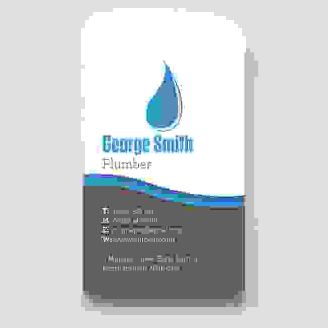 Plumber Templated Business Card 2