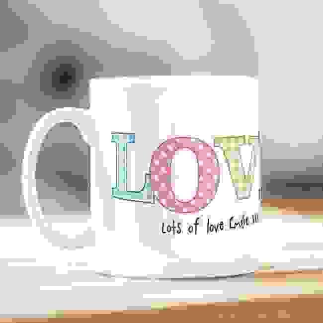 Polka Love Mug