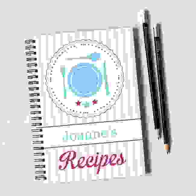 Recipes Notebook Gift Set