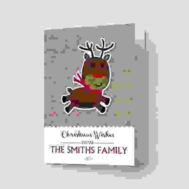 Premium Christmas Cards - Reindeer Design