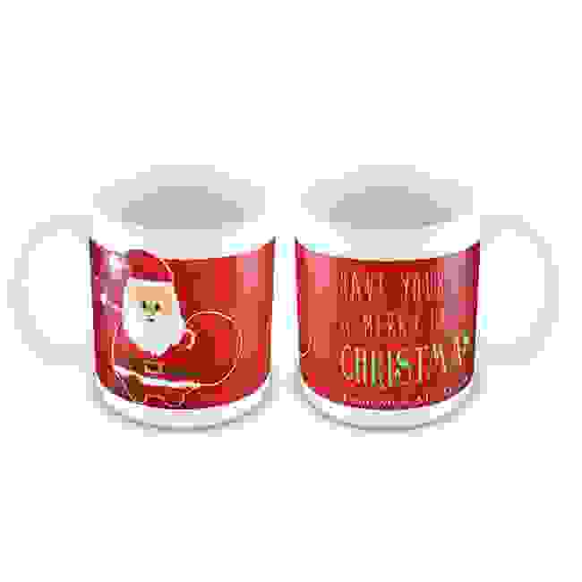 Christmas Mug Have Yourself a Merry Little Christmas Santa