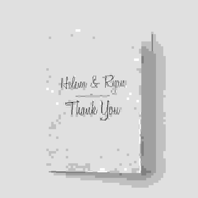 Textured - Thank You Cards