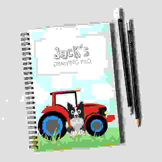 Farm Dog Notebook & Pencil Gift Set