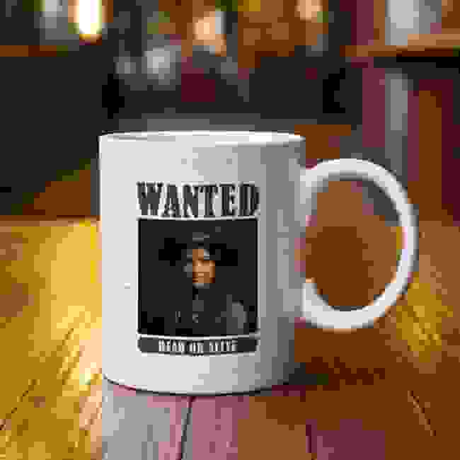 Wanted Dead or Alive Photo Mug