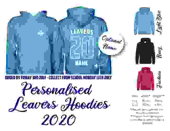 Parklands Primary School - Leavers Hoodie 2020
