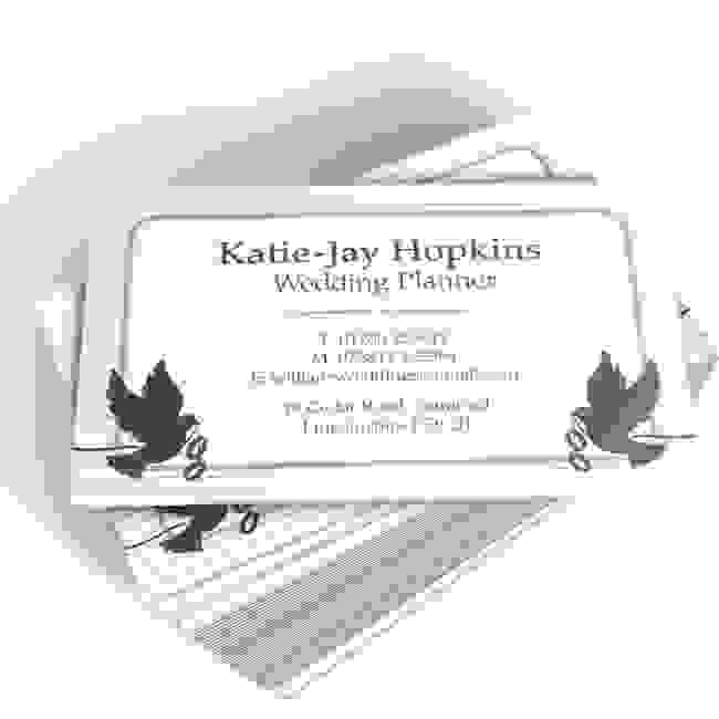 Templated Business Card Wedding Planner 3