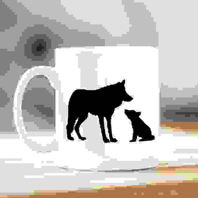 Wolf - Father's Day Ceramic Mug