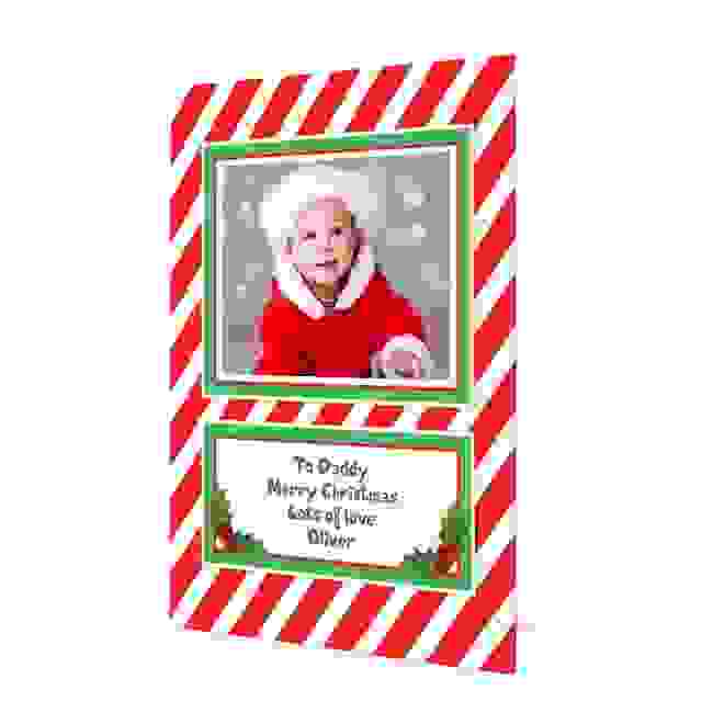 Premium Photo Christmas Cards - Stripey