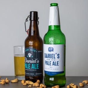 Personalised Beer Label - 4 Pack - Design 1