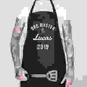 Personalised Father's Day Apron - BBQ Master