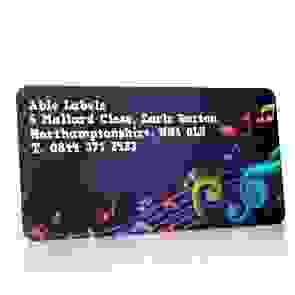Pre Designed Music Notes Address Label on A4 Sheets