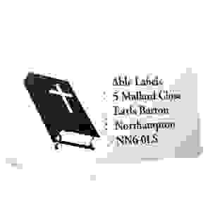 Christmas A4 Sheet Labels - Bible