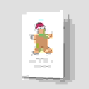 Premium Christmas Cards - Gingerbread Man