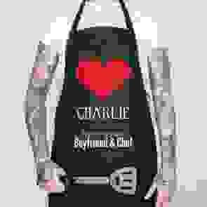 Valentine's Day Personalised Apron - World's Best Style 1